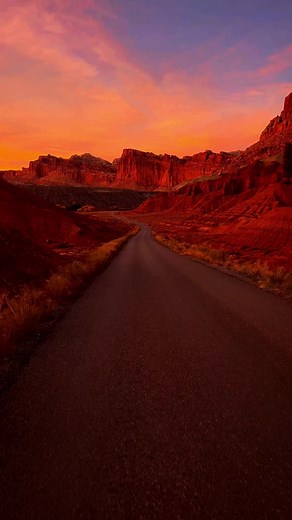 This sunset was 🔥 #utah #sunset #iphone