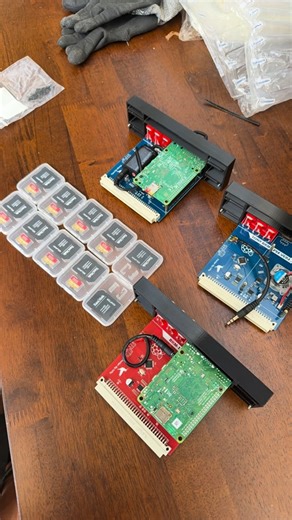 David Law on Instagram: "BKM-129X with a built-in Raspberry Pi 4 🧠🎮 Plug-and-play straight into a Sony PVM — no external boxes, no messy cables. One clean setup that turns your PVM into a self-contained retro gaming machine. Simple, tidy, and made for retro gamers! 📺✨👾🎮 #myretrogamehub #sony #pvm #raspberrypi #retrogaming"