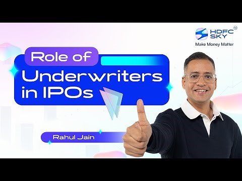 The Role of Underwriters in IPOs: What they do and how they affect the IPO process