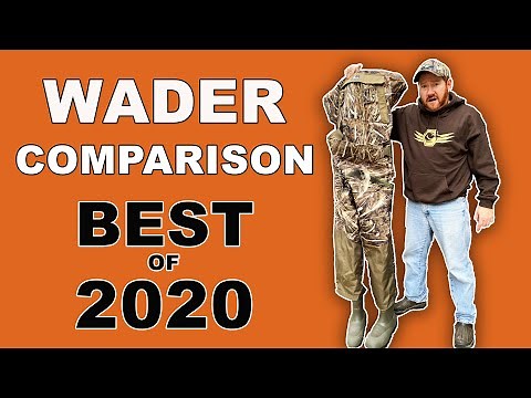 Wader Comparison 2020 | Drake- Banded- High N Dry- Sitka | The Truth!