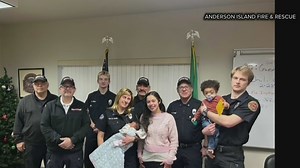 Firefighters deliver baby on fireboat after island mom goes into labor