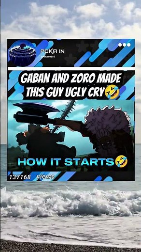 #onepiece #gaban #zoro #sommer