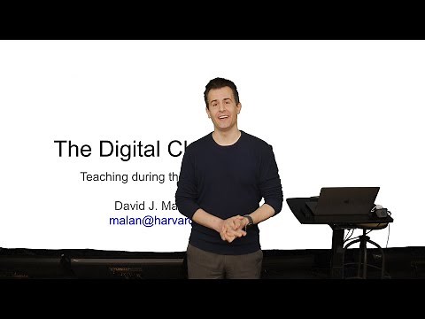 The Digital Classroom: Teaching during the COVID era - CS50 Talk for Harvard Club of Sarasota