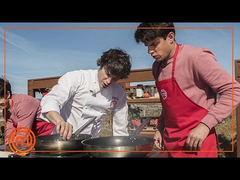 Jordi se pone la chaquetilla y ¡se enfada con Pepe! | Masterchef 8