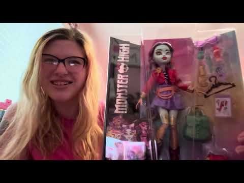 Monster high G3 Jinifire basic doll opening and review