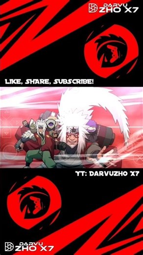 Naruto Ultimate Ninja Heroes 3 | Master Jiraiya First Ultimate / Special Skill | PPSSPP Darvuzho X7