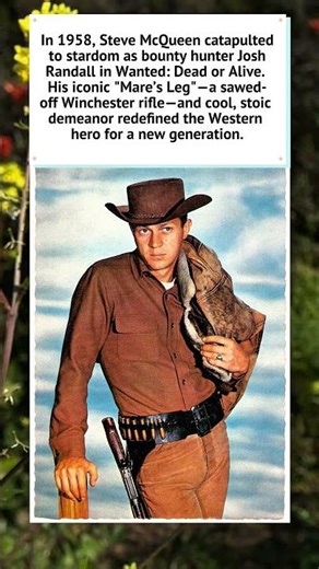 Steve McQueen in Wanted: Dead or Alive 1958 🤠