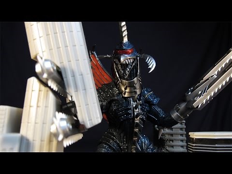 SH MONSTERARTS GIGAN (2004) - GODZILLA FINAL WARS BANDAI TAMASHII NATIONS FIGURE REVIEW