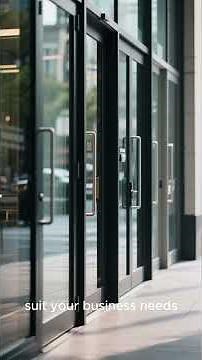 Make a Powerful First Impression With Commercial Glass Doors | High Gate Doors