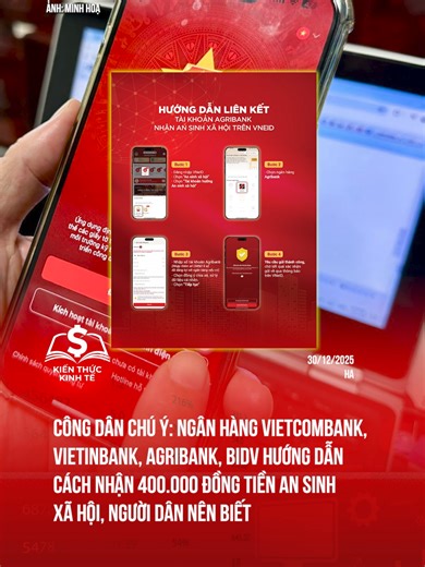 Hướng Dẫn Nhận 400.000 Đồng Tiền An Sinh Xã Hội