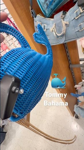 TOMMY BAHAMA WHALE STRAW NOVELTY HANDBAG CROSSBODY #tommybahama #tjmaxxshopwithme