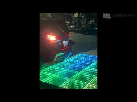 Infinity Mirror Floor Tile Pressure Test | YUSUNSMART LED Dance Floor