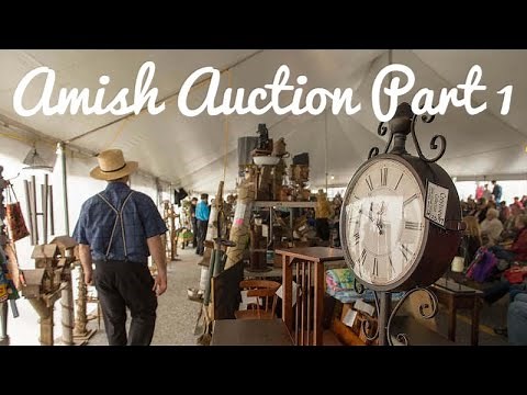 Amish Auction in Clarita Oklahoma / Inside a Amish Auction #amish #auction ￼ #amishlife #Aniques