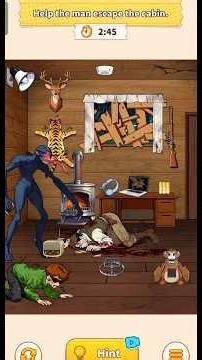 Help the man escape the Cabin! 😱😱