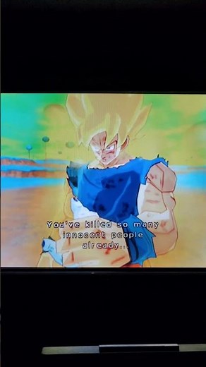 Goku Goes SSJ1 for the first time thanks to Frieza Budokai Tenkaichi 2