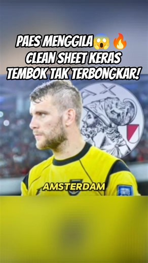 GILA! Maarten Paes MENGGILA DI EROPA 😱 Clean Sheet Bikin Ajax Amsterdam Menang 3-0 #timnasindonesia