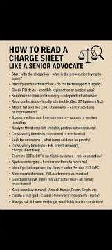 "Mastering Charge Sheet Part - 1"