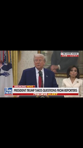 Trump rages at reporter after being asked about “TACO,” acronym for “Trump Always Chickens Out.” | Progressive Power