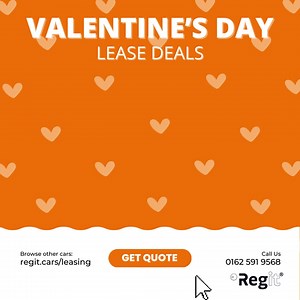 Discover a ride that steals your heart this Valentine's Day! Check out Regit's best leasing deals: https://leasing.regit.cars/ | Regit