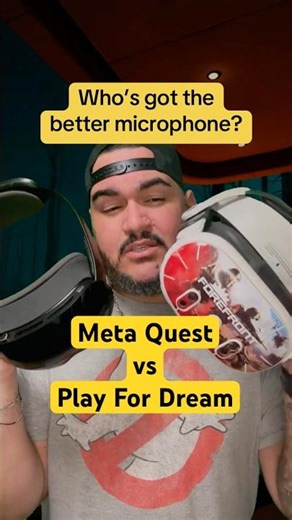 Which VR Headset has the better microphone? #MetaQuest #PfD