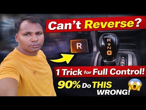 Gaadi reverse karne sa sahi Tarika | ये 1 Trick सीख लो 😱 100% Control | car driving#gyansparksaini 