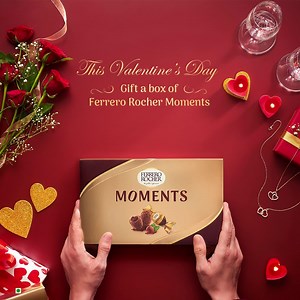 3.1K reactions · 106 shares | Love is that special moment when two hearts find that happy place right beside each other. Make it perfect with Ferrero Rocher Moments. #PerfectLove #MakeTheMomentPerfect #FerreroRocherMoments | Ferrero Rocher | Facebook