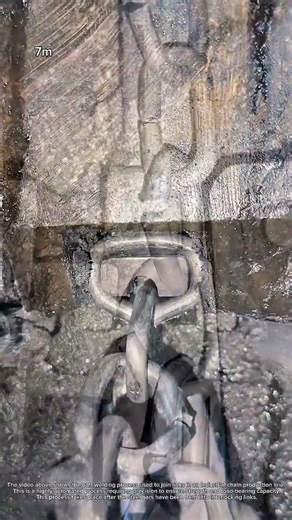 Chain link production line