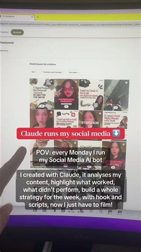 Comment « CLAUDE » if you want the social media bot too! I save 6 hours a day