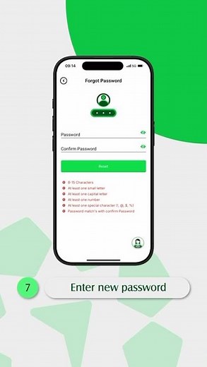 How to reset your password?