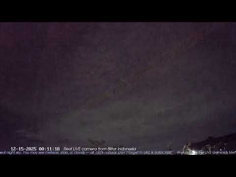 LIVE not to late to see Geminids Meteor Shower 2025 | Real Night Sky from Blitar