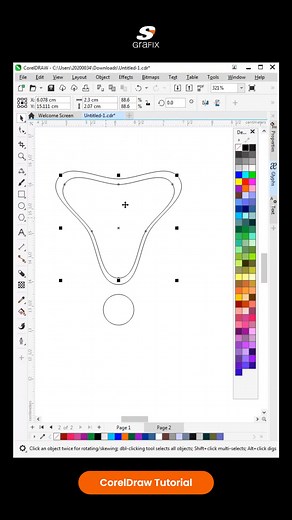 6.7K views · 95 reactions | Multicolour object design in CorelDraw | Tips and tricks ✨⭐ . . #graphicdesign #design #art #coreldraw #digitalart #creative #graphics #artwork #visualart #logodesign #branding #logo #logodesign #shortsreels #reelschallenge #digitalart #9xgrafix #typography #design #visualart #artwork #art #graphics | S1 Graphics | Facebook