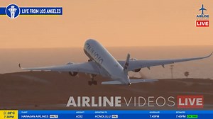 95K views · 1.7K reactions | Friday's Airline Videos Live broadcast from the H Hotel had the Finnair A350 taking off from LAX under the magical glow of golden hour light. ✈️ An unforgettable view! #aviation #airlinevideoslive #airlinevideos #aviationgeek #aviationdaily #airbusa350 #laxairport | AIRLINE VIDEOS | Facebook