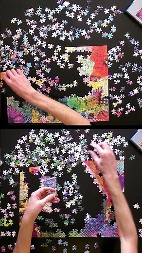 Postcard Puzzle Magic! 🧩 London & New York by Ravensburger (500 Pieces) #Shorts