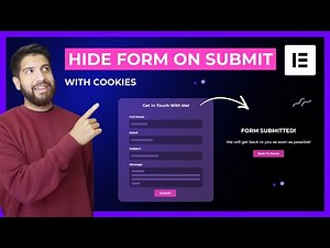 Keep Your Elementor Form Hidden After Submission Using jQuery and Cookies