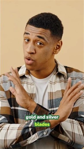 Stop🛑 fishing gold & sliver blades