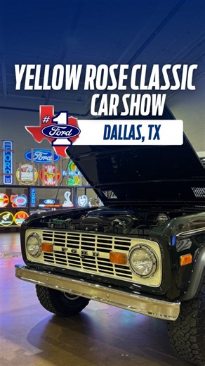 353 reactions · 3 comments | The Yellow Rose Classic Car Show is officially back and shining bright! ✨ Don’t miss your chance to see these stunning Fords. The show runs now through Sunday August 10th. #NTXFord #YellowRoseClassicCarShow | North Texas Ford Dealers | Facebook