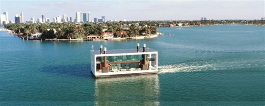 Arkup : vivre le luxe sur l'eau grâce à des maisons flottantes éco-responsables - Actualités Nautisme