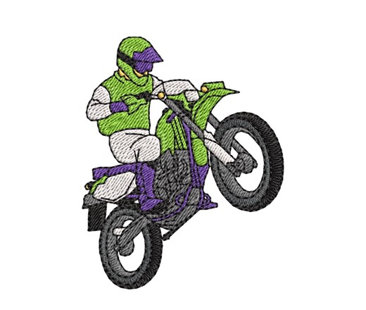 Motocross Rider - Machine Embroidery Design. Dirt Bike Embroidery Pattern. Motocross Design. Motorcycle Pattern. off Road 3 Sizes - Etsy