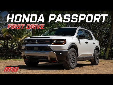 The 2026 Honda Passport Goes All-In With Rugged TrailSport Models | MotorWeek First Drive
