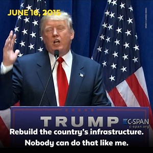 Trump and Republicans failed to pass their infrastructure plan, announced on this day four years ago. President Joe Biden and Democrats passed the Bipartisan Infrastructure Law in just 10 months. Democrats are delivering where Republicans couldn’t. | Senate Democrats