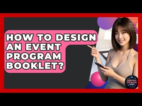 How To Design An Event Program Booklet? - Graphic Design Nerd
