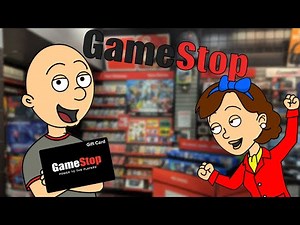 Classic Caillou Behaves At Gamestop/UNGROUNDED
