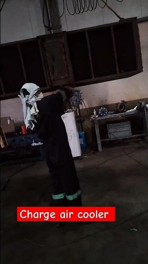 charge air cooler cleaning wartsila engine