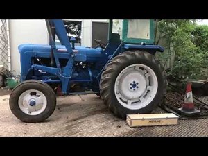 Fordson Major power steering