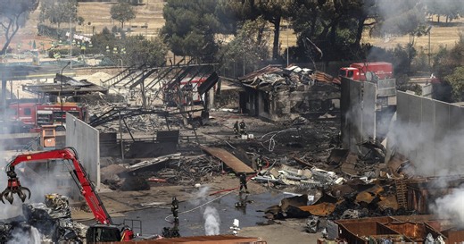 Massive Gas Station Explosion Injures At Least 20 In Rome