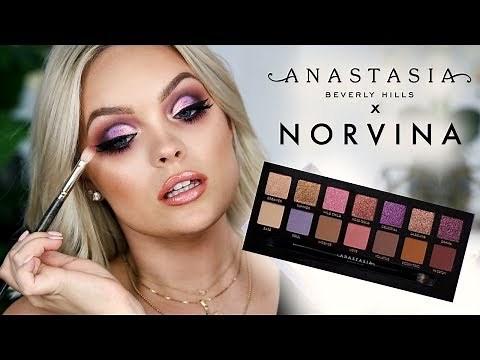 NEW! ANASTASIA NORVINA PALETTE TUTORIAL!