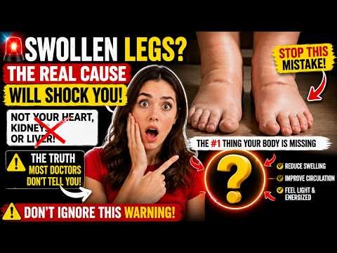 The Truth About Swollen Feet, Ankles & Water Retention