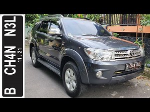 In Depth Tour Toyota Fortuner 2.5 G M/T [AN60] 1st Facelift (2011) - Indonesia