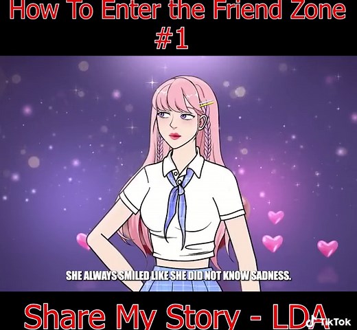 how to enter the friend zone #1 by LDA - share my story #animation #sharemystory #mystoryanimated #lifedairyanimated #LDA #friendzone #fyp