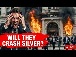COMEX Market Open: Bankers Attacking Silver Right Now? LIVE!⚡🪙